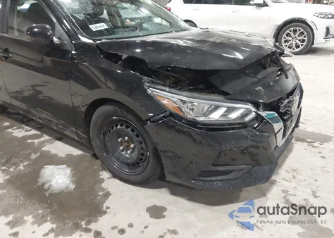 2022 Nissan Sentra S Xtronic Cvt z USA, uszkodzony, nr VIN 3N1AB8BV9NY311884